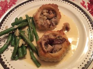 Lobster Vol au Vent with Orange Cognac Sauce